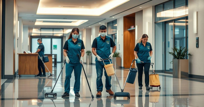 Empresa de limpeza e conservação predial que garante ambientes impecáveis e saudáveis Empresa de limpeza e conservação predial que garante ambientes impecáveis e saudáveis