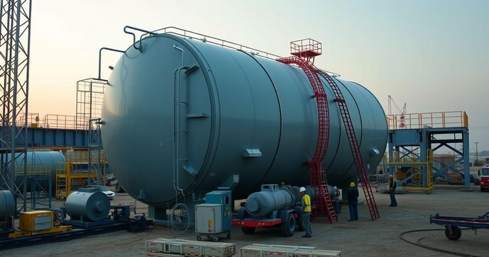 Instalação de Tanques: Guia Completo para um Processo Instalação de Tanques: Guia Completo para um Processo