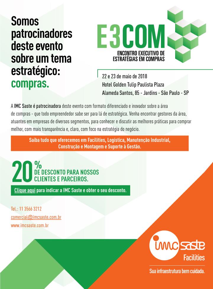 IMC Saste patrocina mais um importante evento