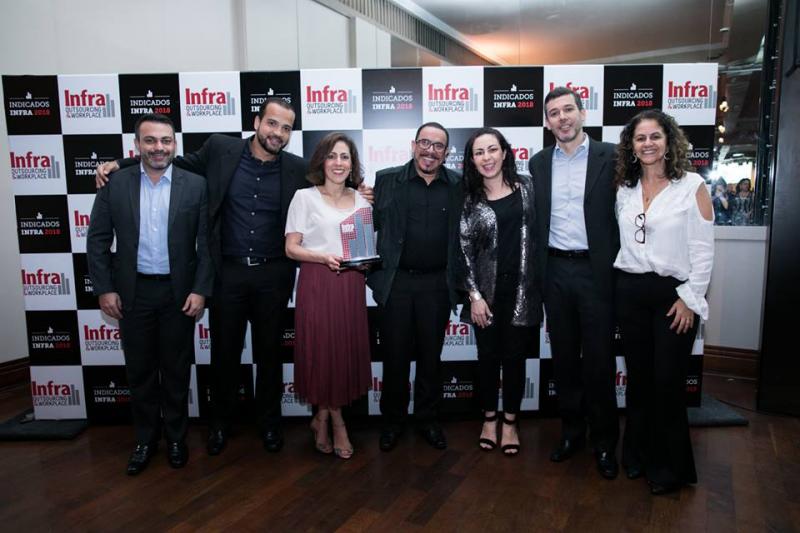 IMC Saste Facilities recebe Troféu Indicados Infra 2018