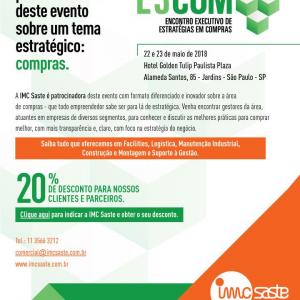 IMC Saste patrocina mais um importante evento IMC Saste patrocina mais um importante evento