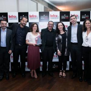 IMC Saste Facilities recebe Troféu Indicados Infra 2018 IMC Saste Facilities recebe Troféu Indicados Infra 2018